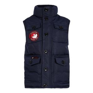 New Canada Weather Gear Boy's Insulated Vest Navy